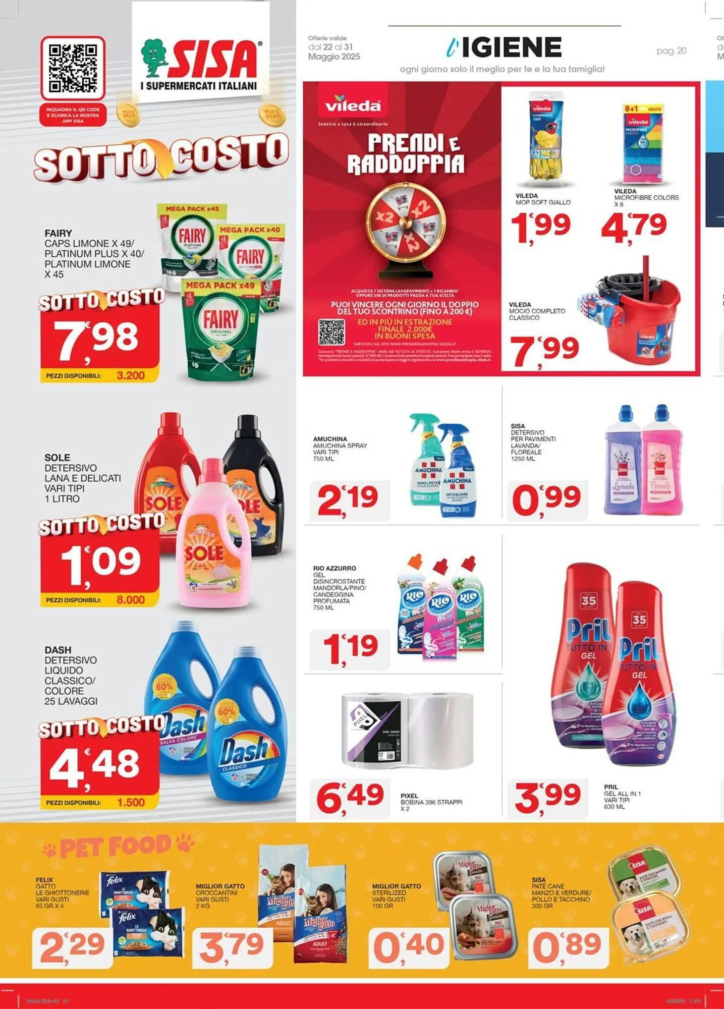 Volantino Sisa da 22 maggio a 31 maggio di 2025 - Pagina del volantino 20