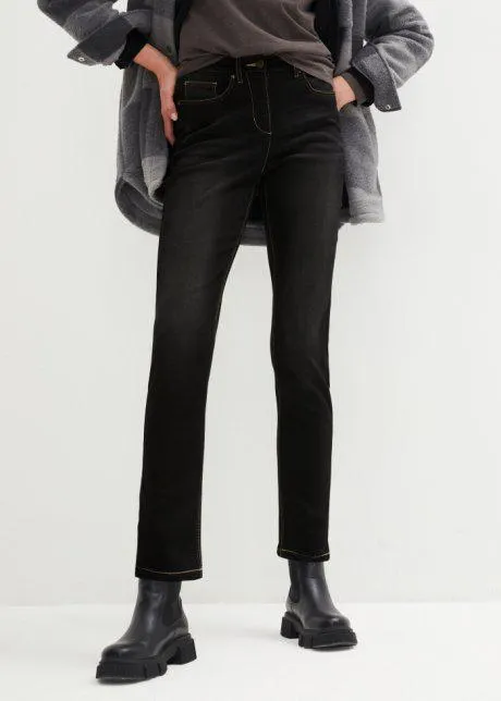 Jeans termici con cinta comoda