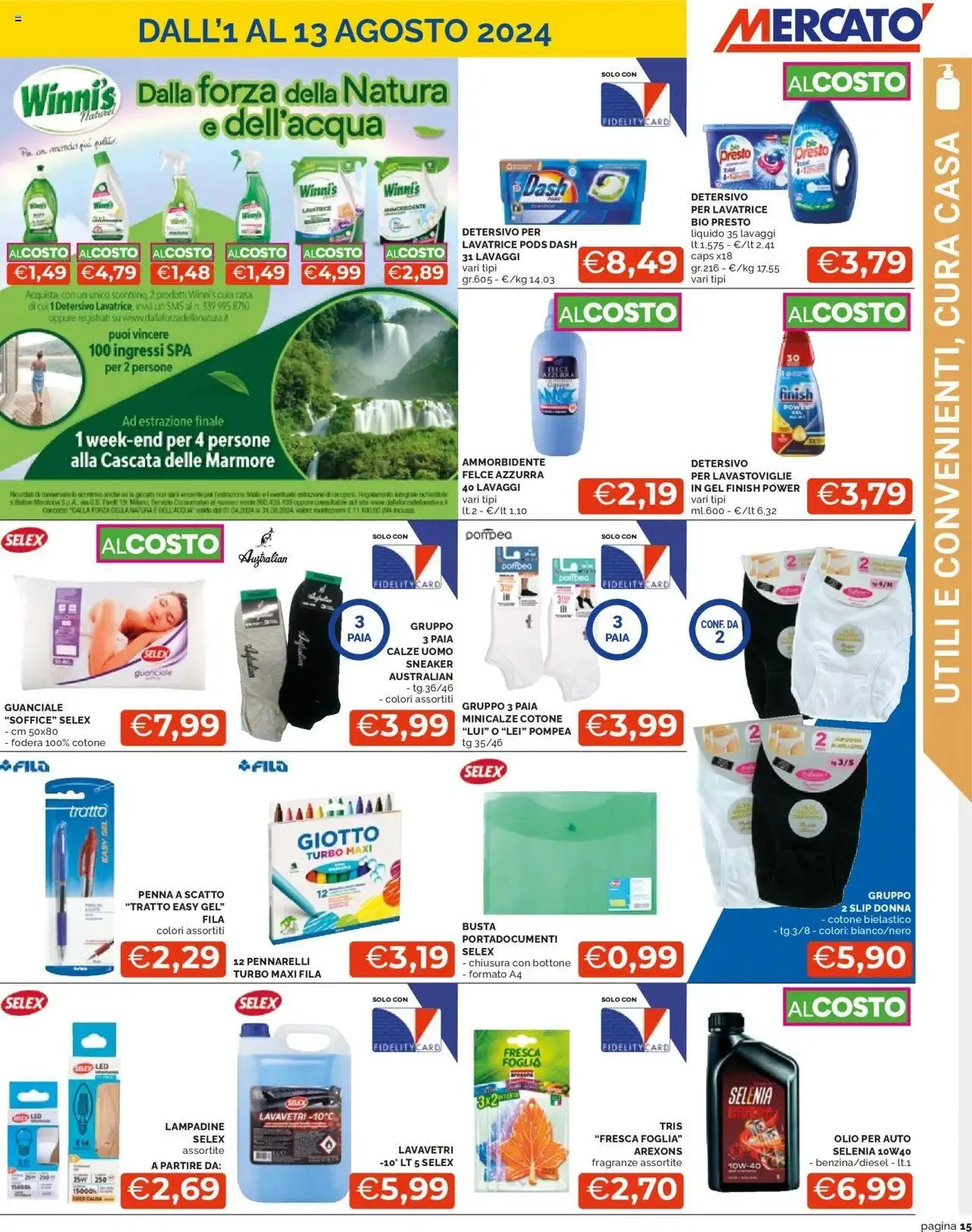 Volantino Mercatò da 1 agosto a 13 agosto di 2024 - Pagina del volantino 15