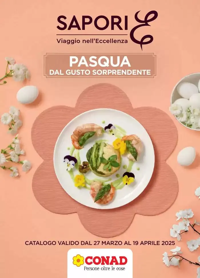 Pasqua dal Gusto Sorprendente da 27 marzo a 19 aprile di 2025 - Pagina del volantino 1