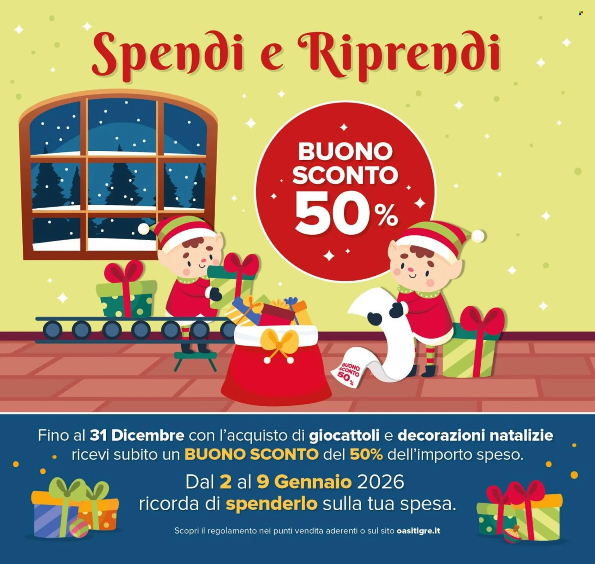 Volantino Oasi da 27 dicembre a 6 gennaio di 2026 - Pagina del volantino 6