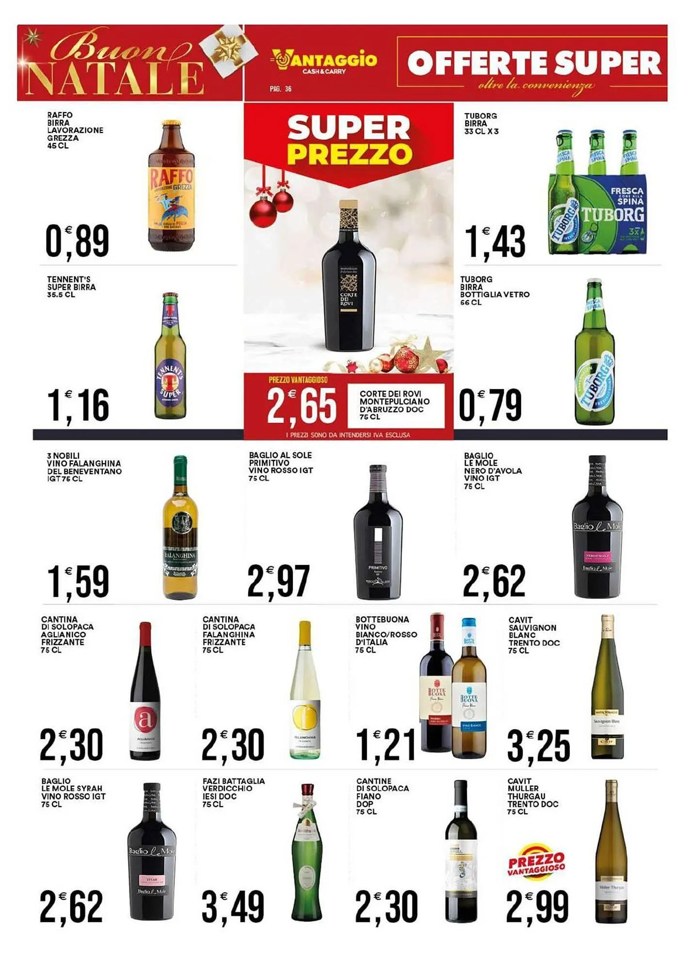 Volantino Vantaggio Cash&Carry da 15 dicembre a 27 dicembre di 2025 - Pagina del volantino 38