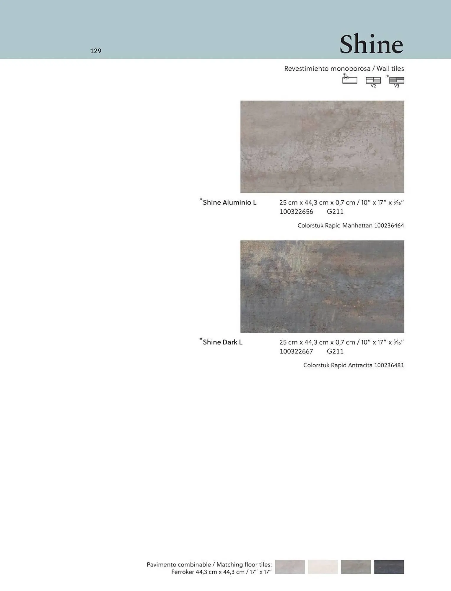 Catalogue Porcelanosa du 27 juin au 31 décembre 2025 - Catalogue page 129