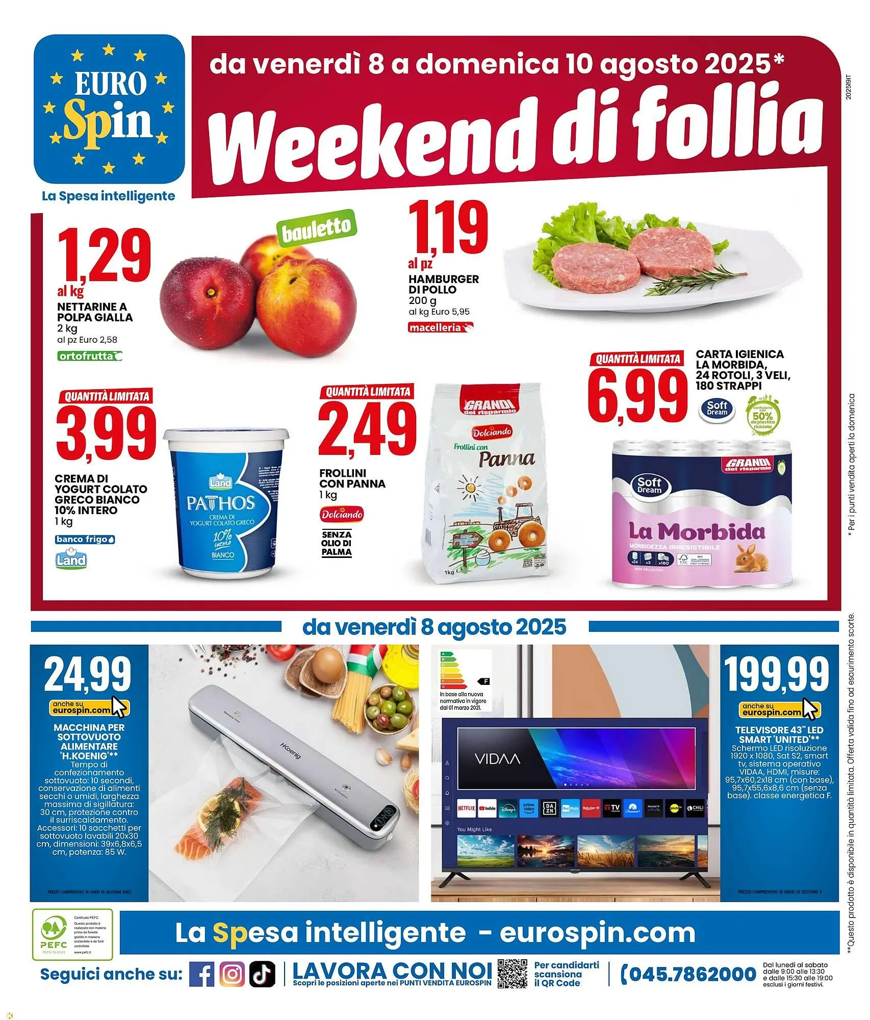 Volantino Eurospin da 28 luglio a 10 agosto di 2025 - Pagina del volantino 18