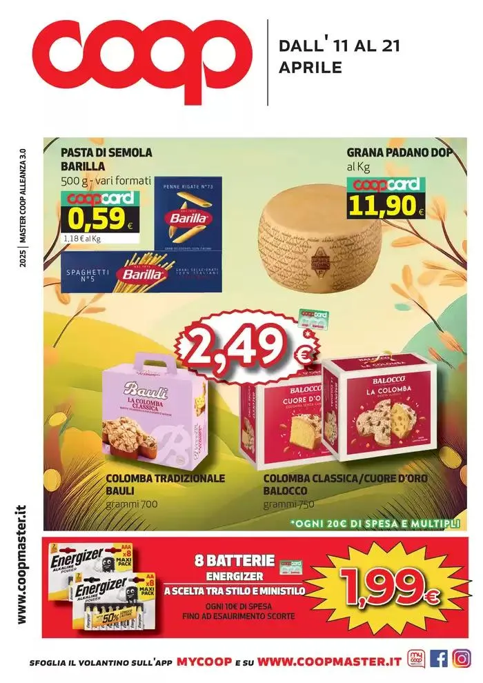 Dall' 11 AL 21 APRILE da 11 aprile a 21 aprile di 2025 - Pagina del volantino 1