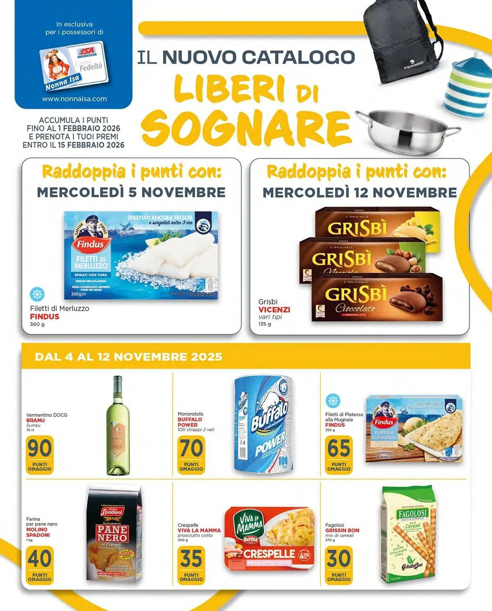 Volantino Supermercati Nonna Isa da 4 novembre a 12 novembre di 2025 - Pagina del volantino 7