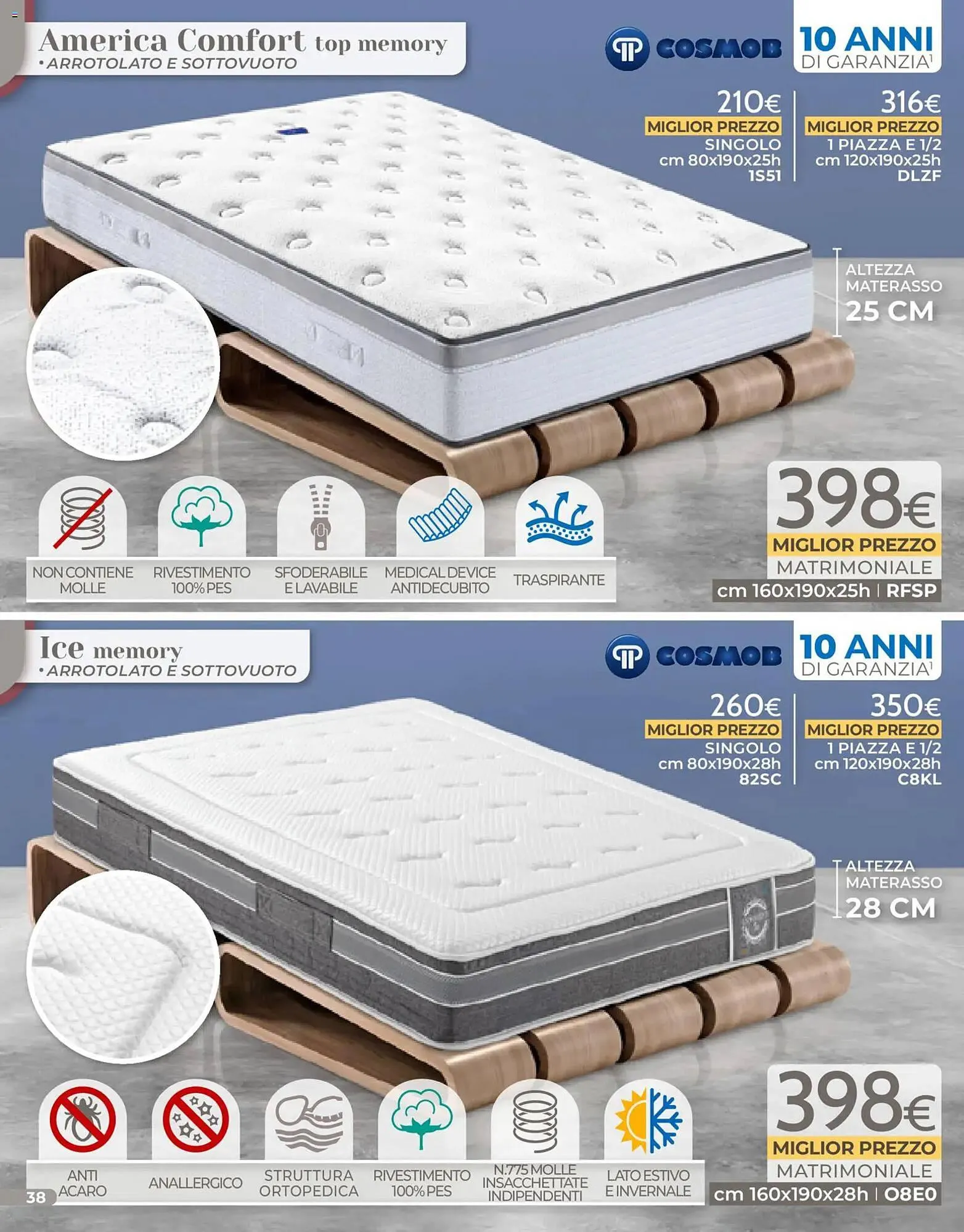 Volantino Mondo Convenienza da 4 gennaio a 31 gennaio di 2026 - Pagina del volantino 38