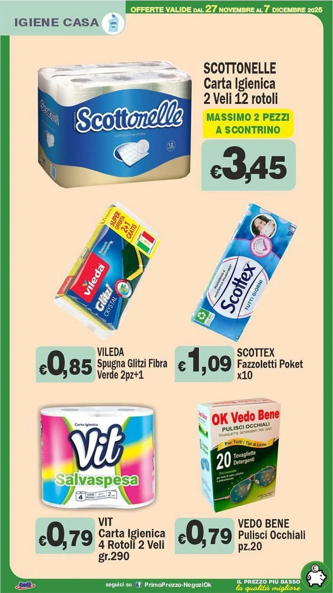 Volantino Primo Prezzo da 27 novembre a 7 dicembre di 2025 - Pagina del volantino 23