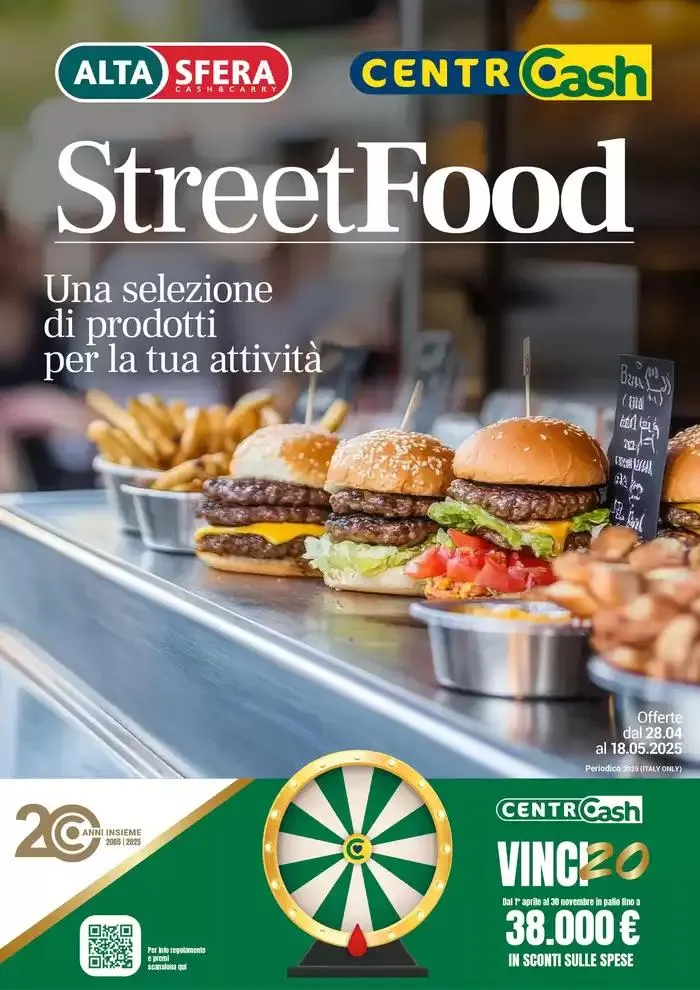 Street food da 28 aprile a 18 maggio di 2025 - Pagina del volantino 1