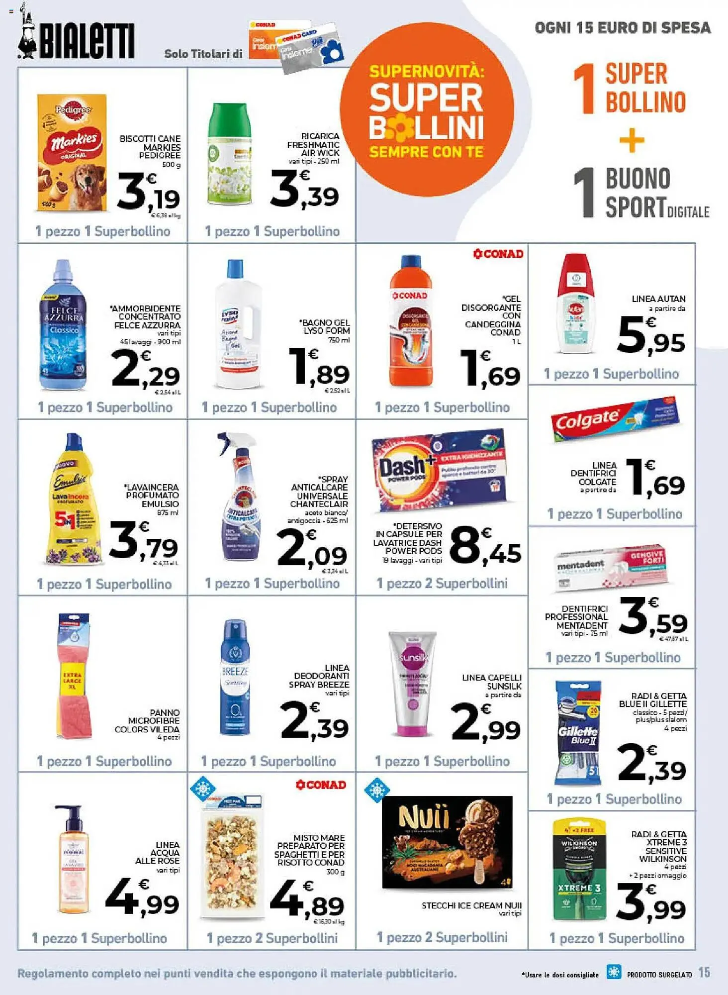 Volantino Conad da 1 luglio a 12 luglio di 2026 - Pagina del volantino 15