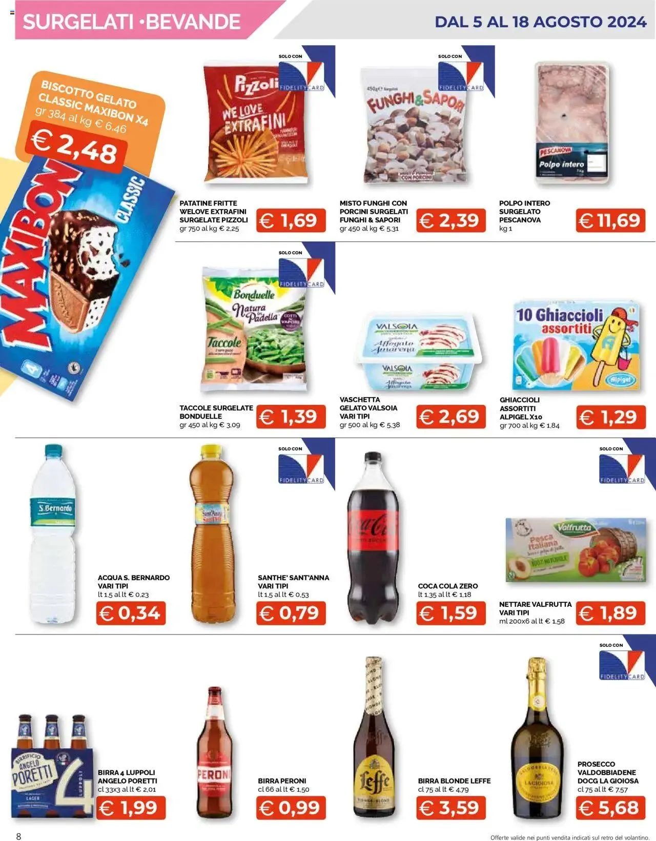 Volantino Mercatò Local da 5 agosto a 18 agosto di 2024 - Pagina del volantino 8