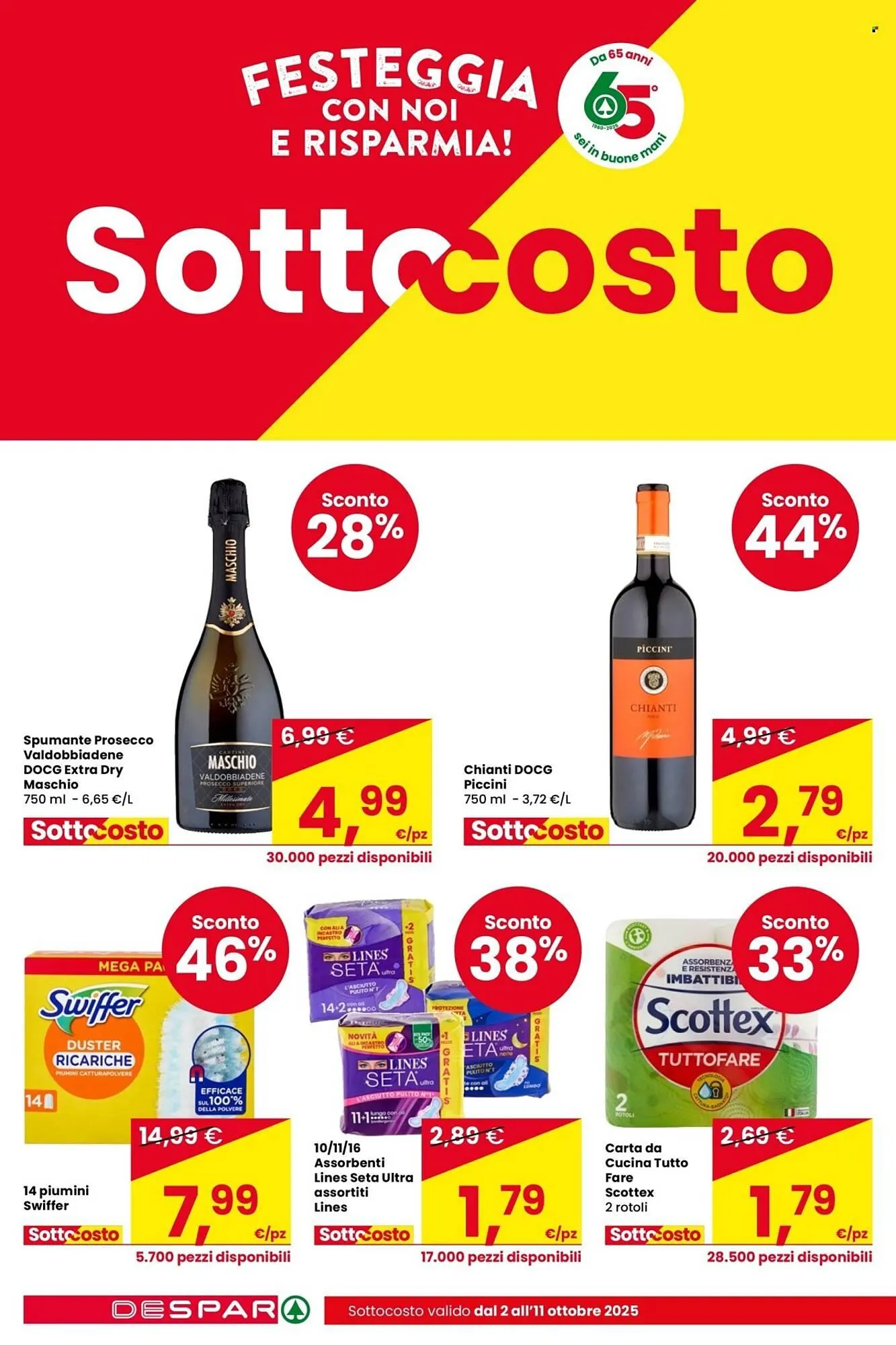 Volantino Despar da 2 ottobre a 11 ottobre di 2025 - Pagina del volantino 6