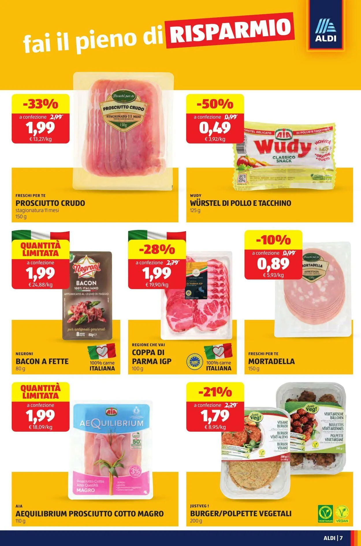 Aldi Volantino attuale da 27 ottobre a 2 novembre di 2025 - Pagina del volantino 7