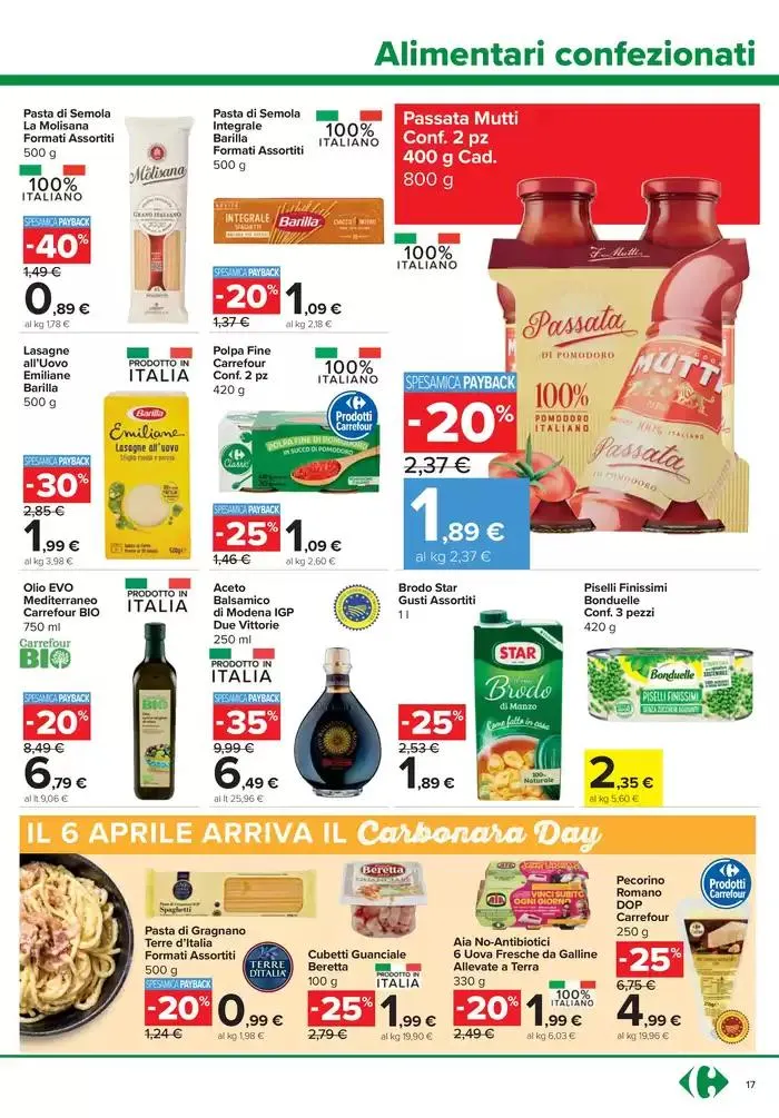 Sconti di pasqua da 3 aprile a 21 aprile di 2025 - Pagina del volantino 17