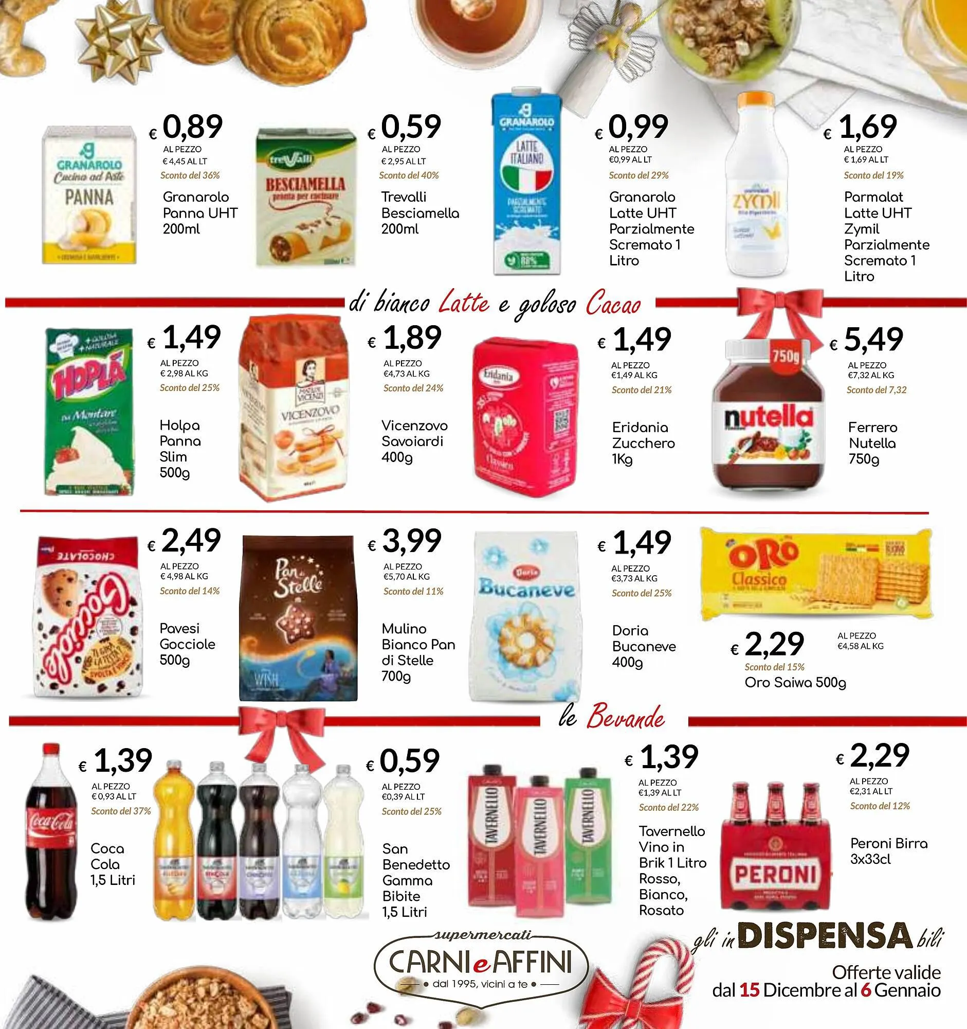 Volantino Carni e Affini Supermercati da 15 dicembre a 6 gennaio di 2024 - Pagina del volantino 21