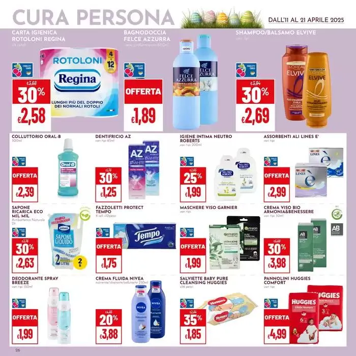 Buona Pasqua da 11 aprile a 21 aprile di 2025 - Pagina del volantino 26