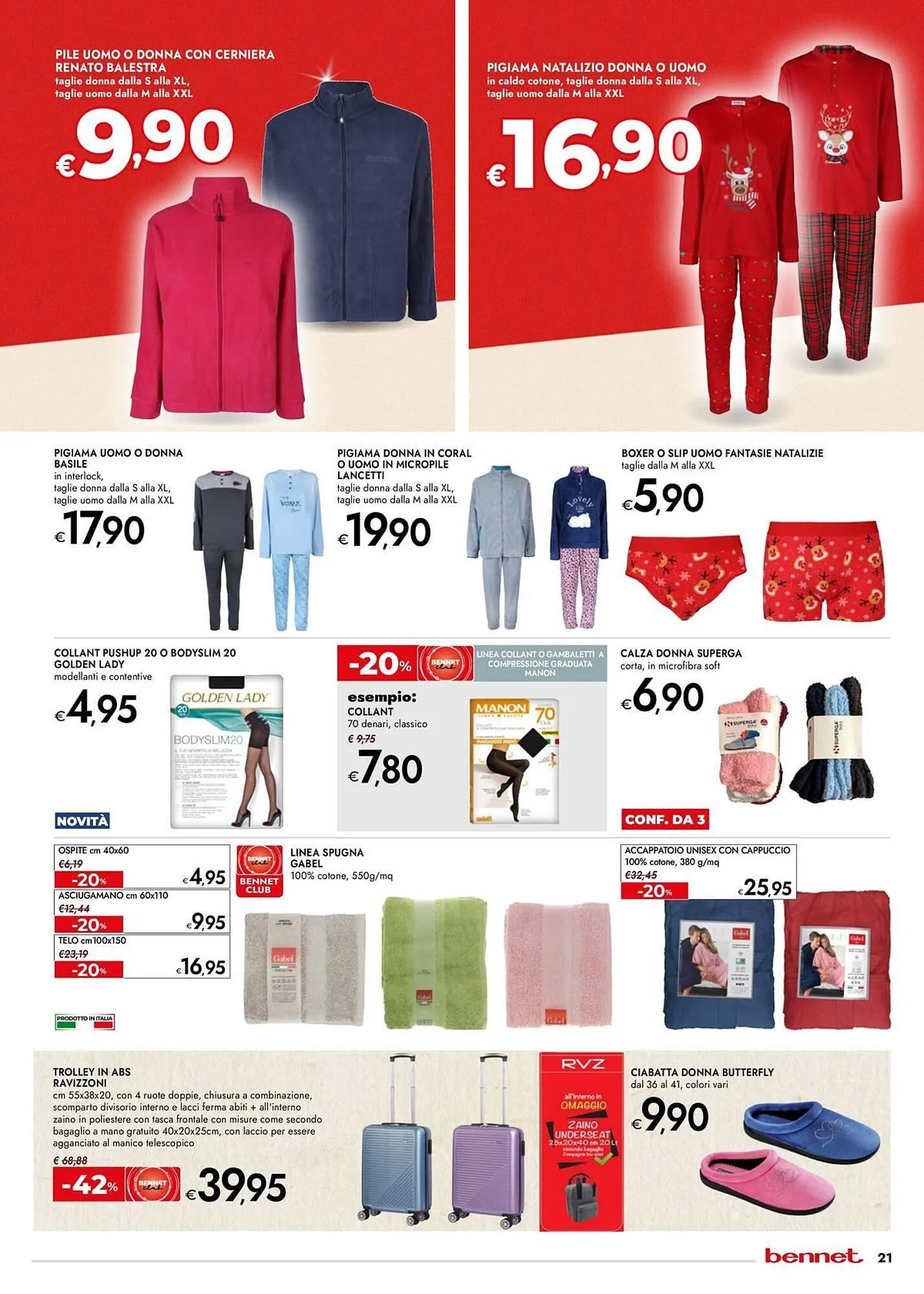 Volantino Bennet da 4 dicembre a 17 dicembre di 2025 - Pagina del volantino 21