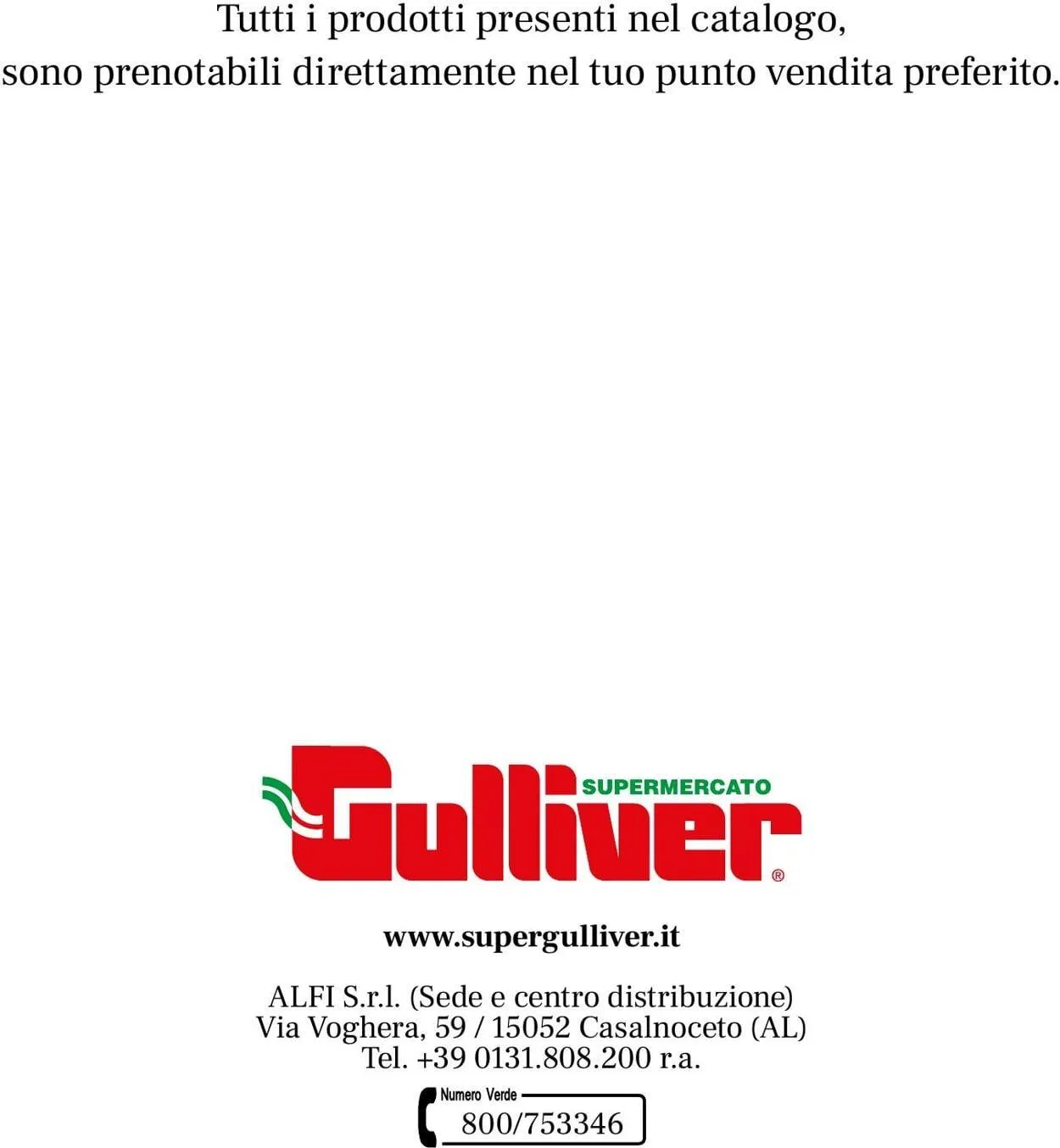 Gulliver Volantino attuale da 17 novembre a 31 dicembre di 2025 - Pagina del volantino 44