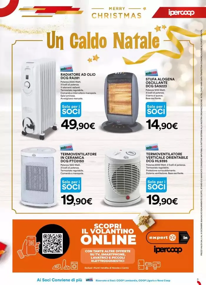 Catalogo Ipercoop da 2 dicembre a 31 dicembre di 2024 - Pagina del volantino 5