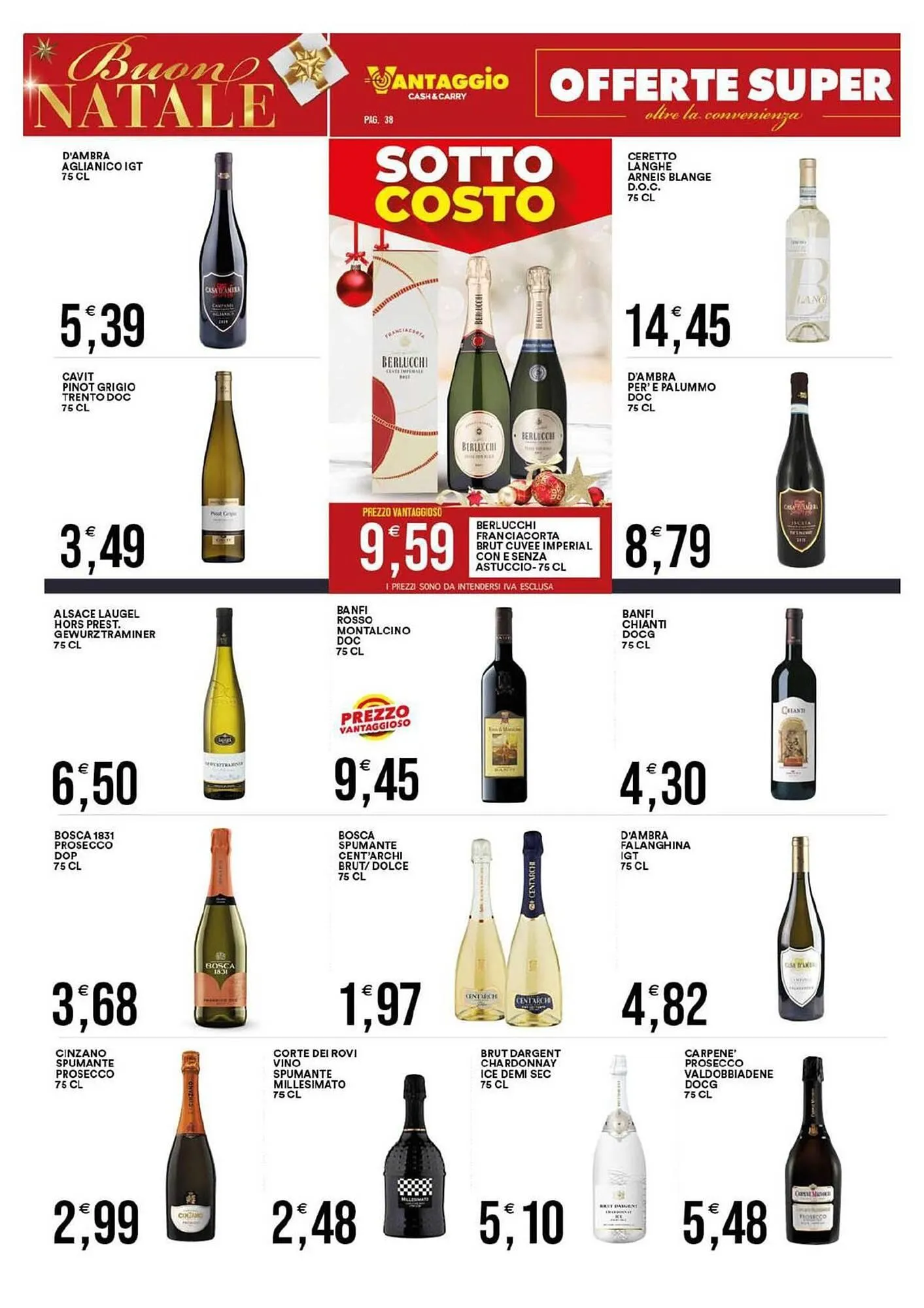 Volantino Vantaggio Cash&Carry da 15 dicembre a 27 dicembre di 2025 - Pagina del volantino 40