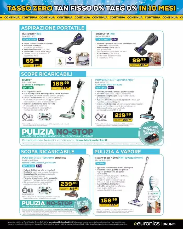 Black Friday: esaudisci i tuoi desideri! da 14 novembre a 2 dicembre di 2024 - Pagina del volantino 40