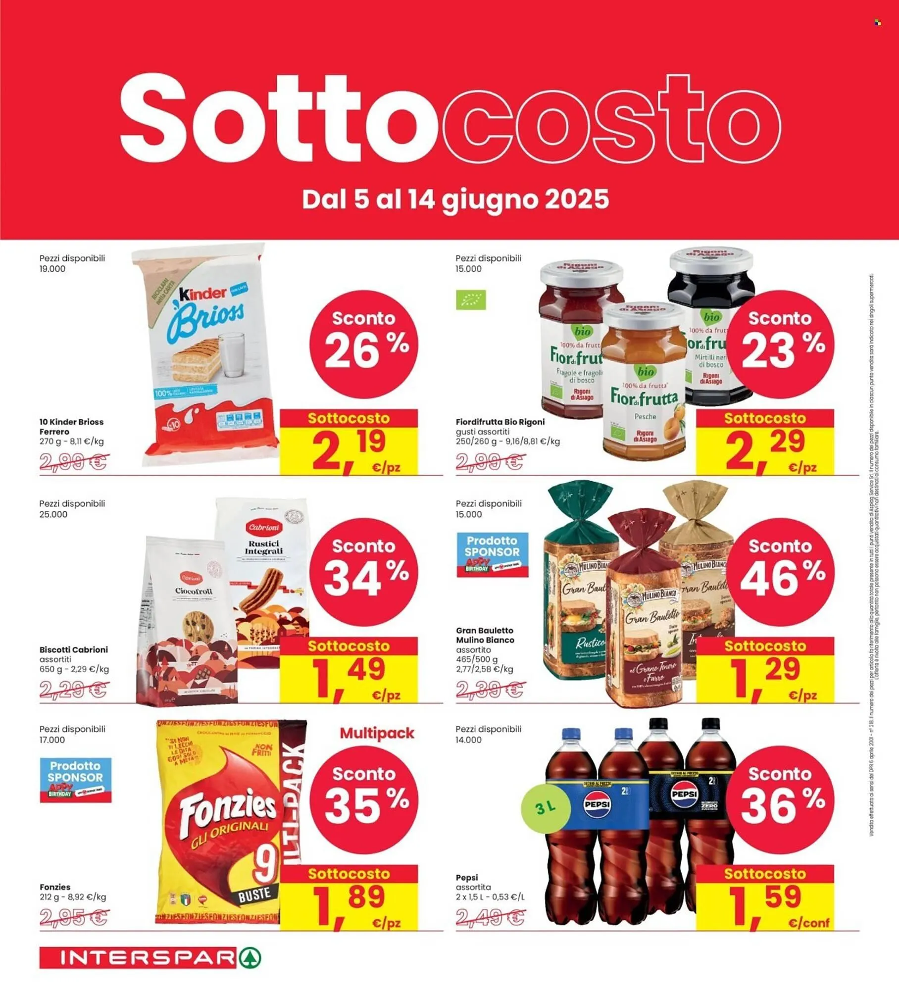 Volantino Interspar da 5 giugno a 14 giugno di 2025 - Pagina del volantino 4
