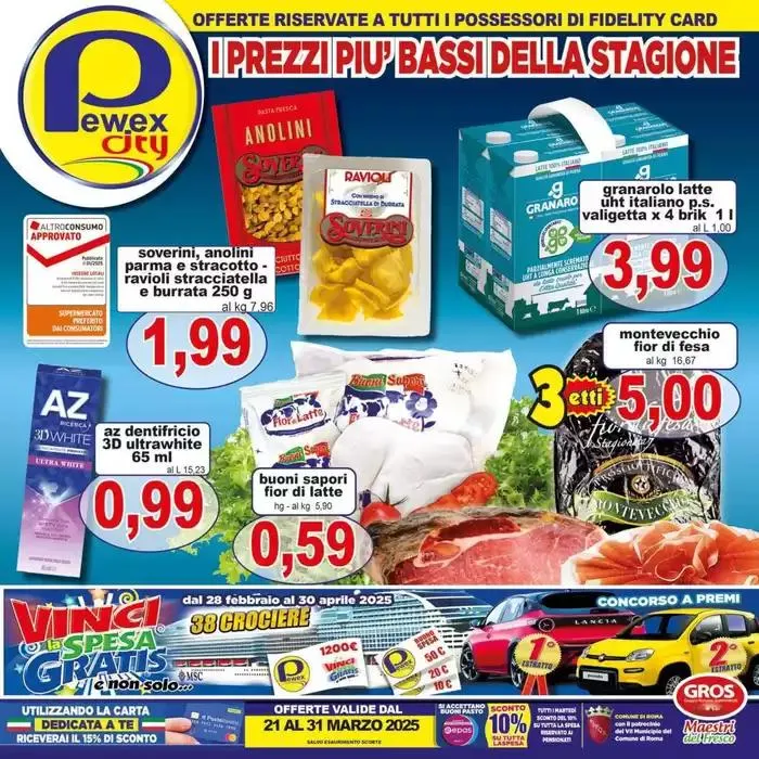 I prezzi più bassi della stagione da 21 marzo a 31 marzo di 2025 - Pagina del volantino 1