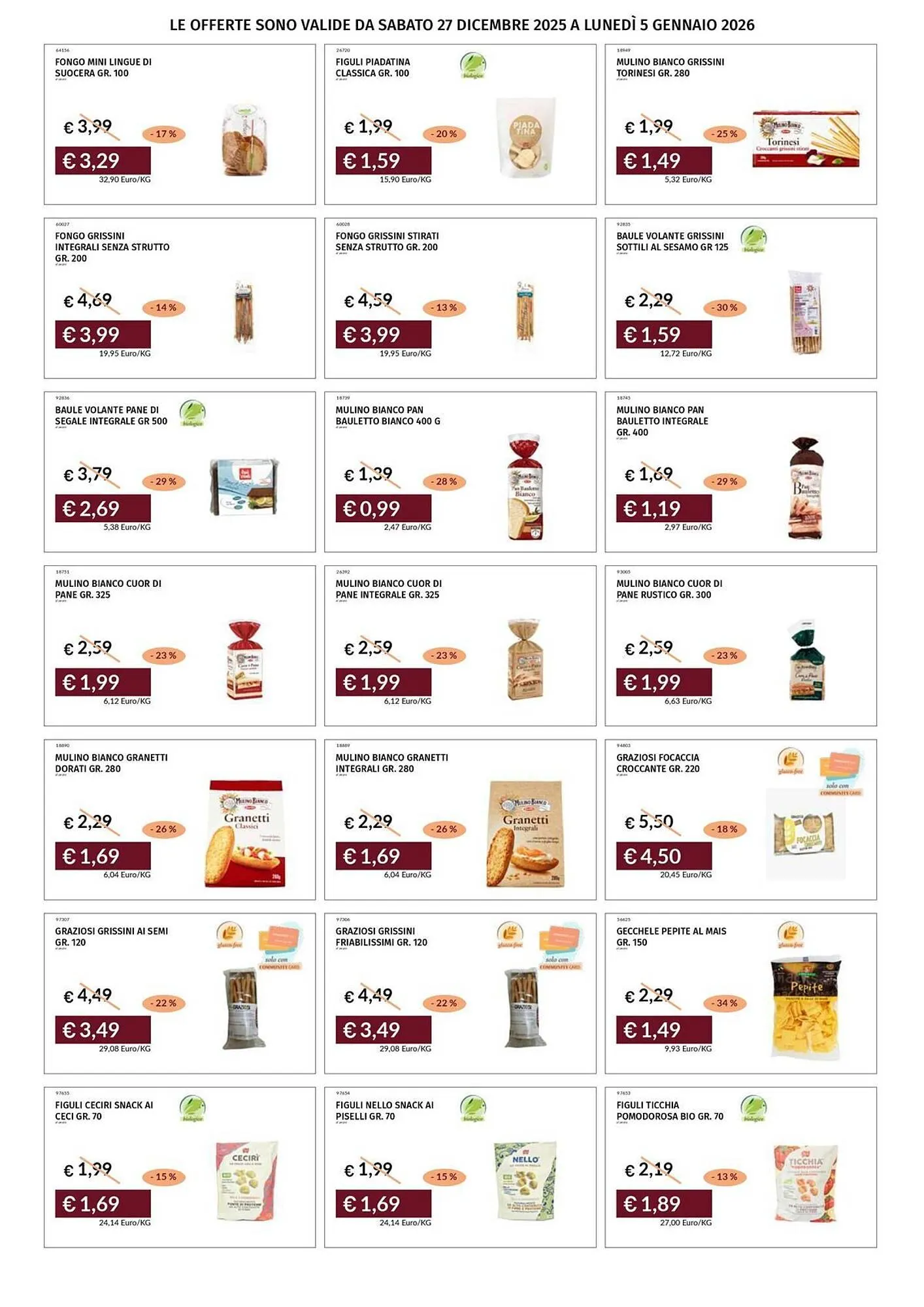 Volantino Prezzemolo e Vitale da 29 dicembre a 5 gennaio di 2026 - Pagina del volantino 26