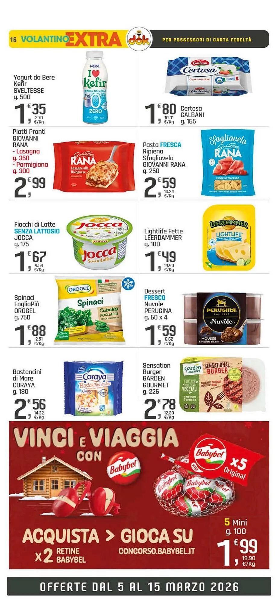 Volantino Supermercati Dok da 5 marzo a 15 marzo di 2026 - Pagina del volantino 16