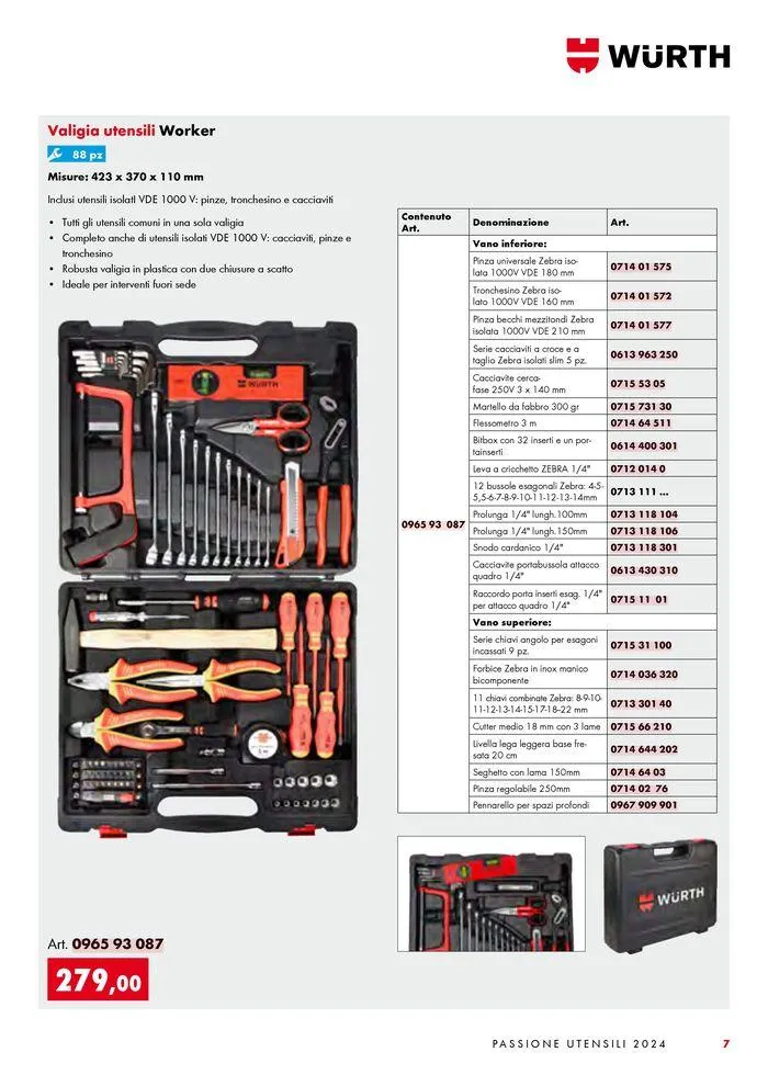 Passione utensili da 1 luglio a 31 dicembre di 2024 - Pagina del volantino 7