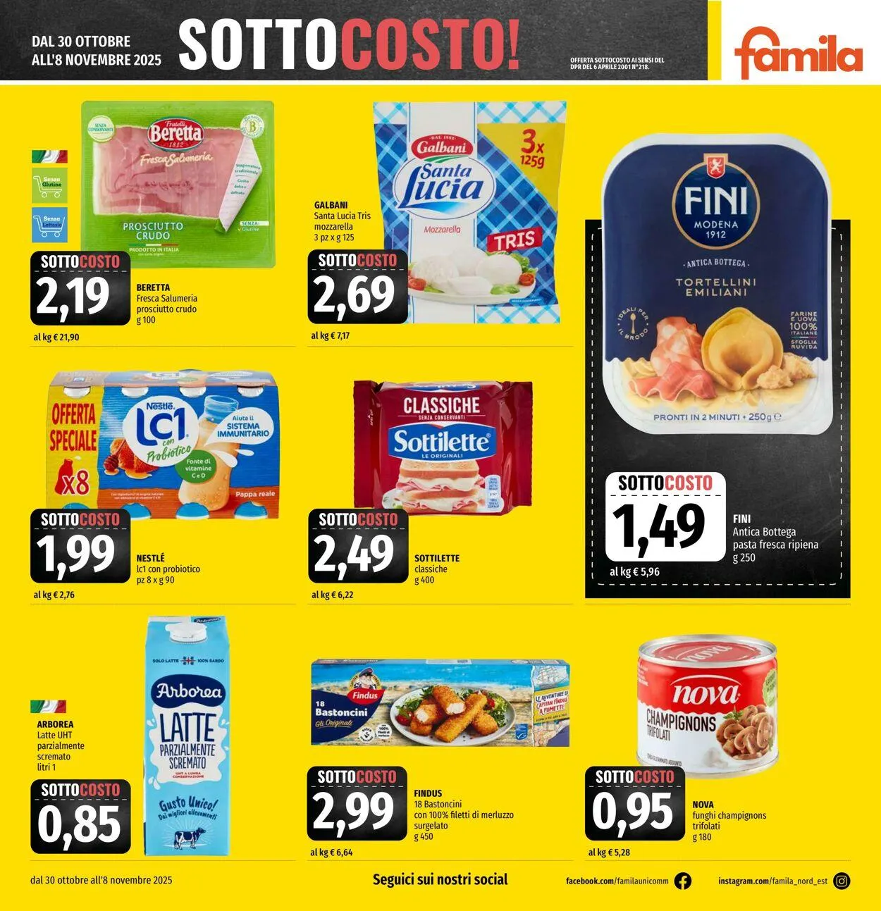 Famila Volantino attuale da 30 ottobre a 12 novembre di 2025 - Pagina del volantino 2
