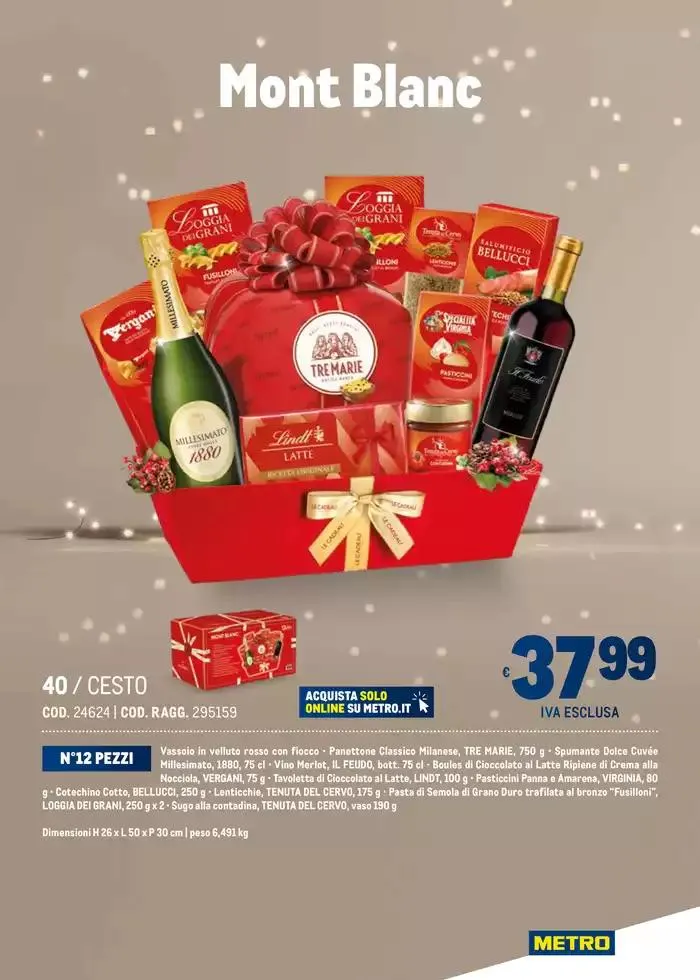 Cesti di Natale Ridotto da 4 novembre a 31 dicembre di 2024 - Pagina del volantino 31