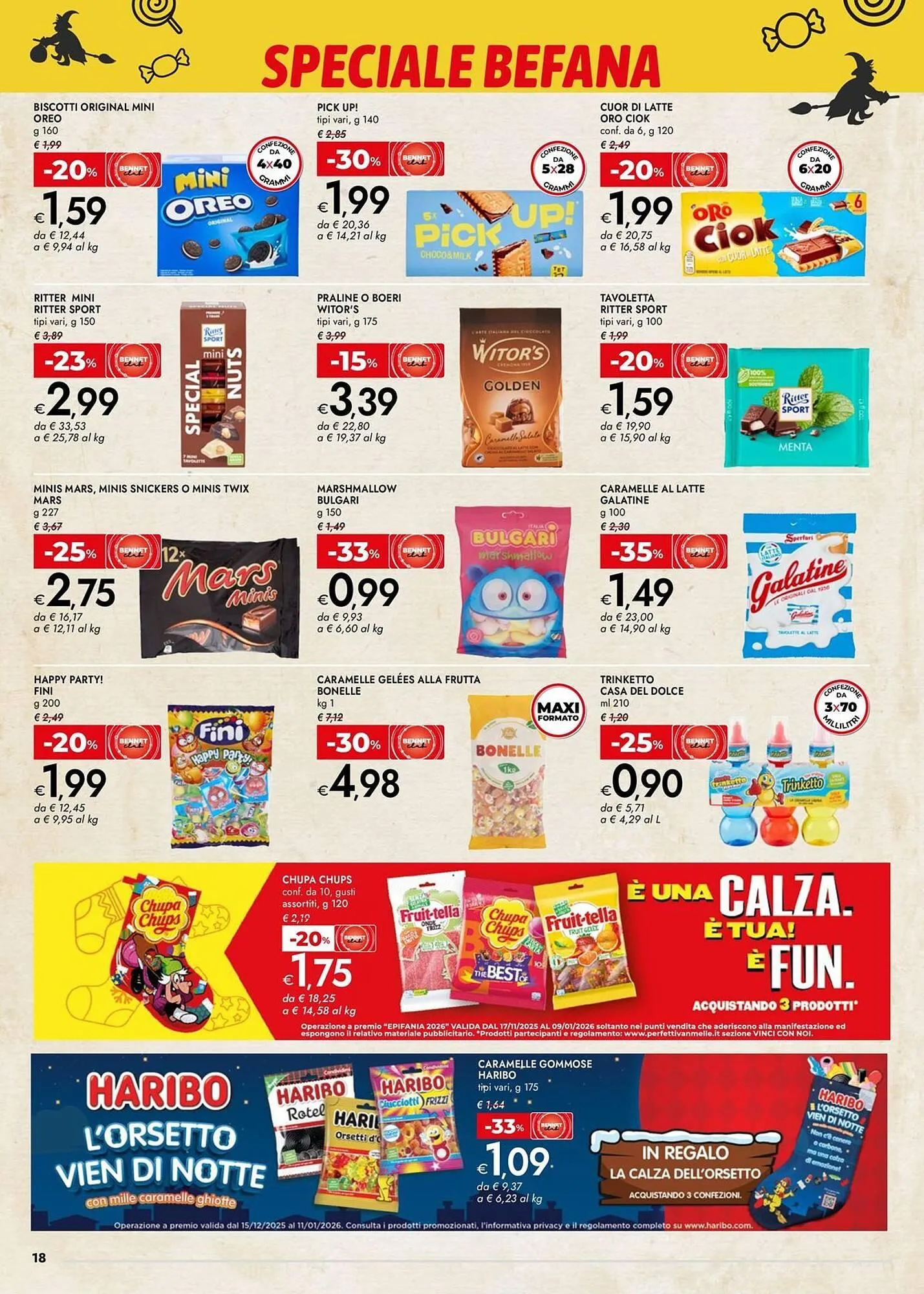 Volantino Bennet da 27 dicembre a 7 gennaio di 2026 - Pagina del volantino 18