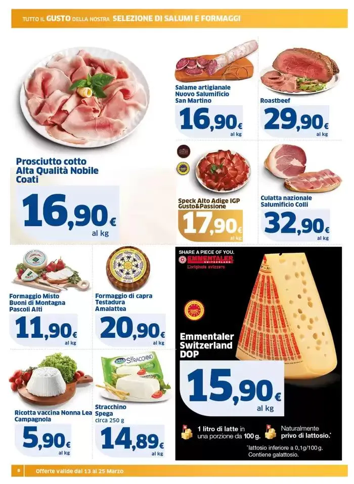 Sottocosto da 13 marzo a 25 marzo di 2025 - Pagina del volantino 8