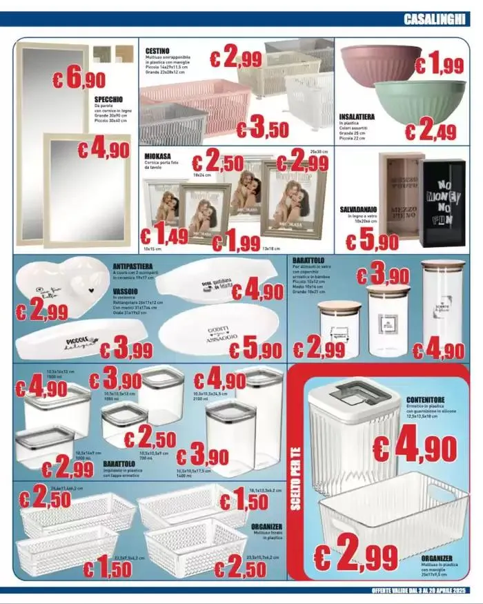 Pasqua con chi vuoi ma il risparmio solo da noi da 3 aprile a 20 aprile di 2025 - Pagina del volantino 9