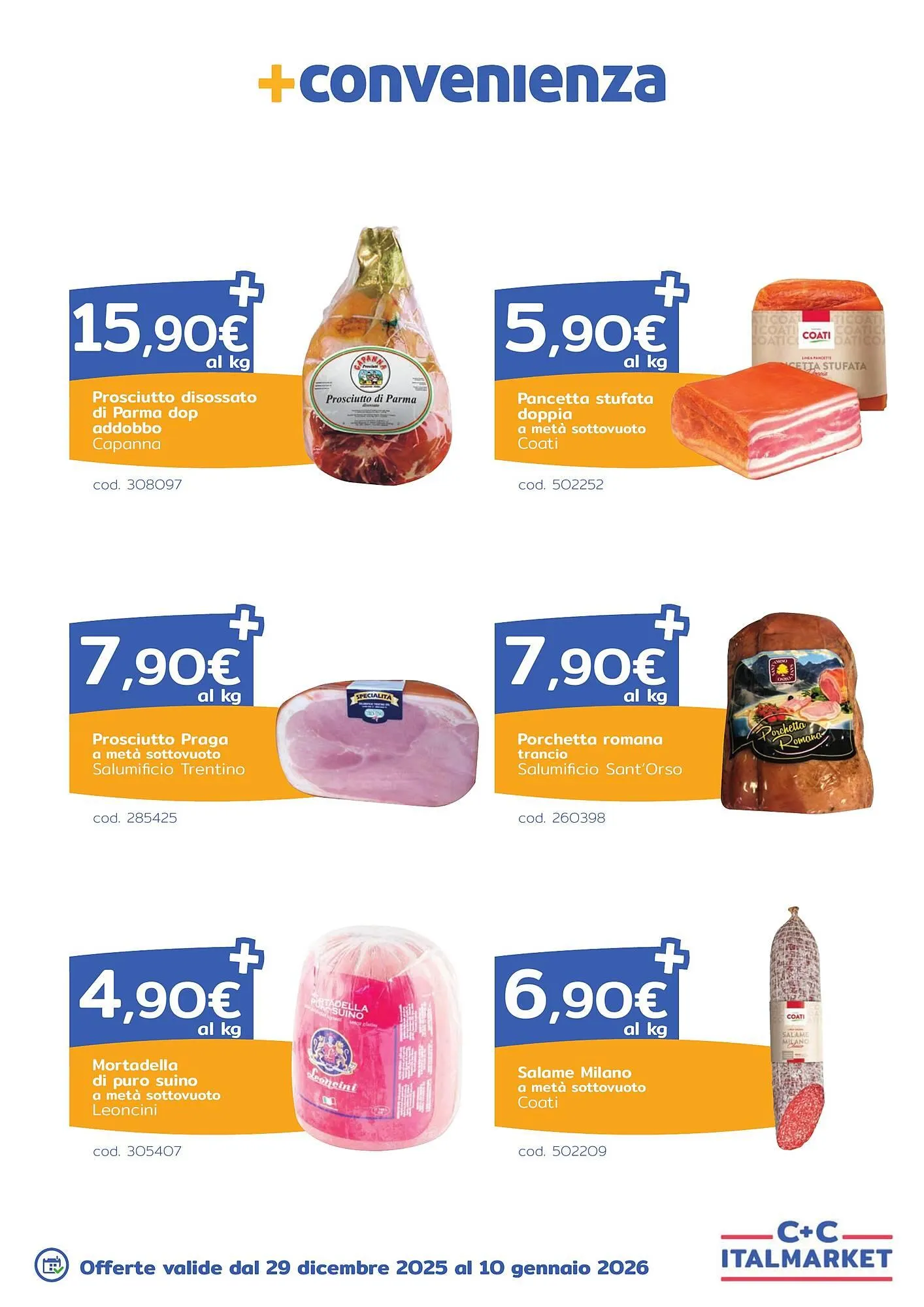 Volantino C+C Italmarket da 29 dicembre a 10 gennaio di 2026 - Pagina del volantino 6
