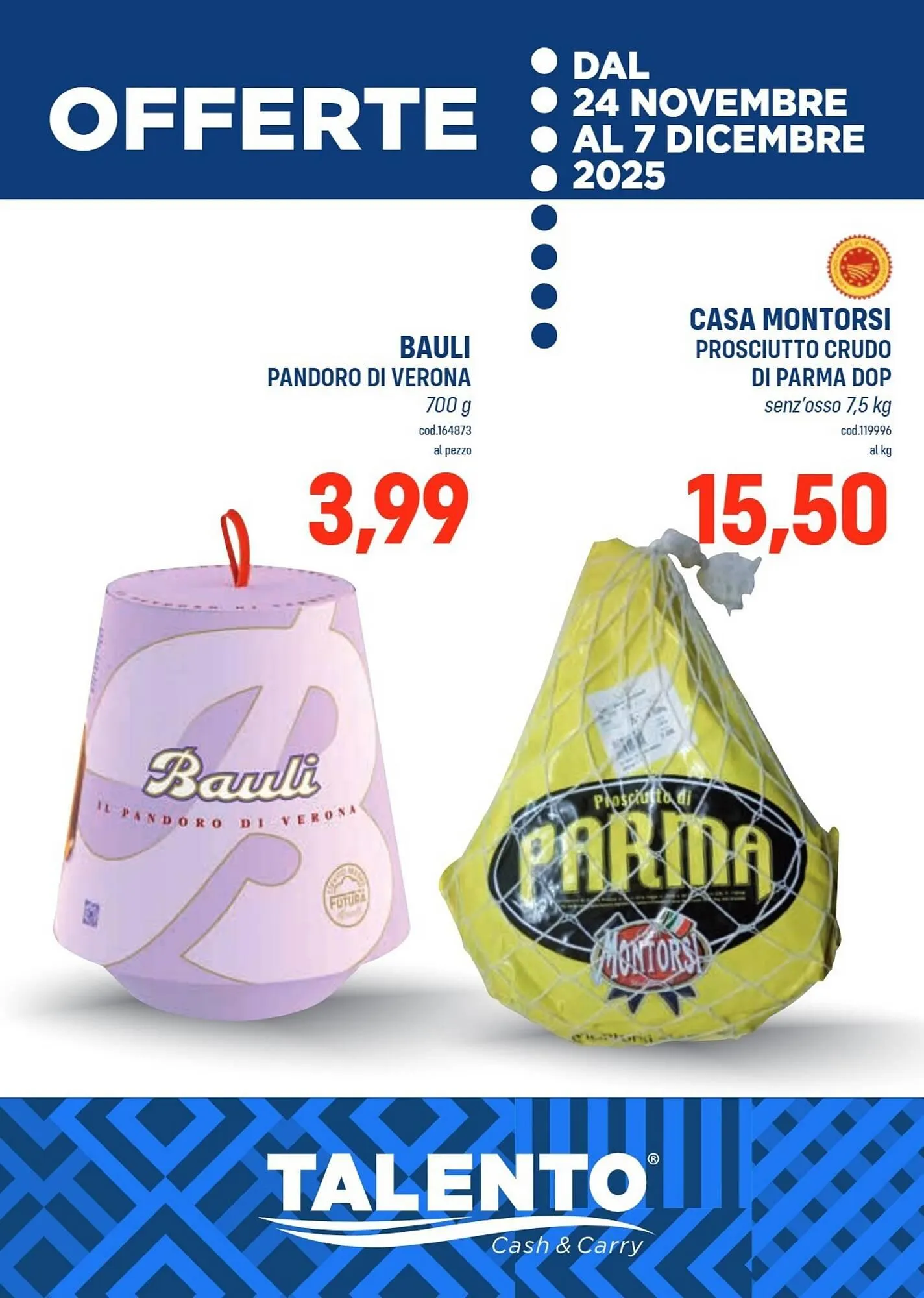 Volantino Talento Professional Store da 24 novembre a 7 dicembre di 2025 - Pagina del volantino 1