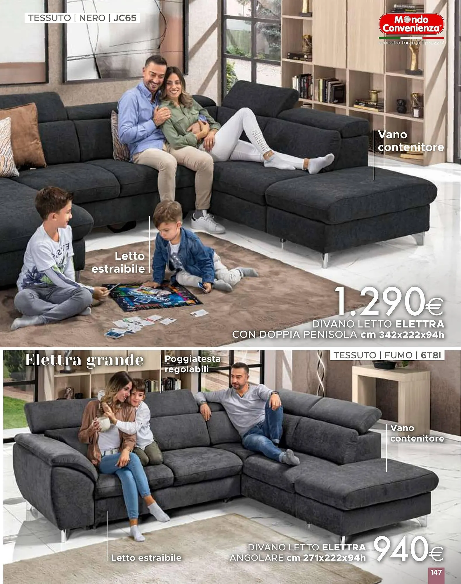 Volantino Mondo Convenienza da 1 aprile a 1 settembre di 2024 - Pagina del volantino 147