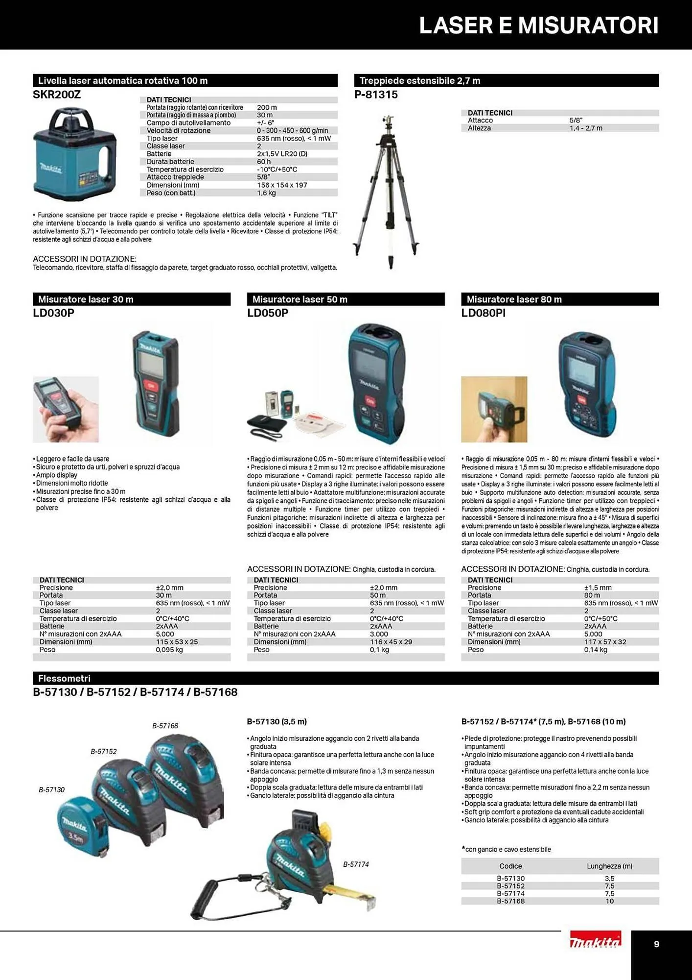 Volantino Makita da 19 novembre a 31 dicembre di 2025 - Pagina del volantino 9