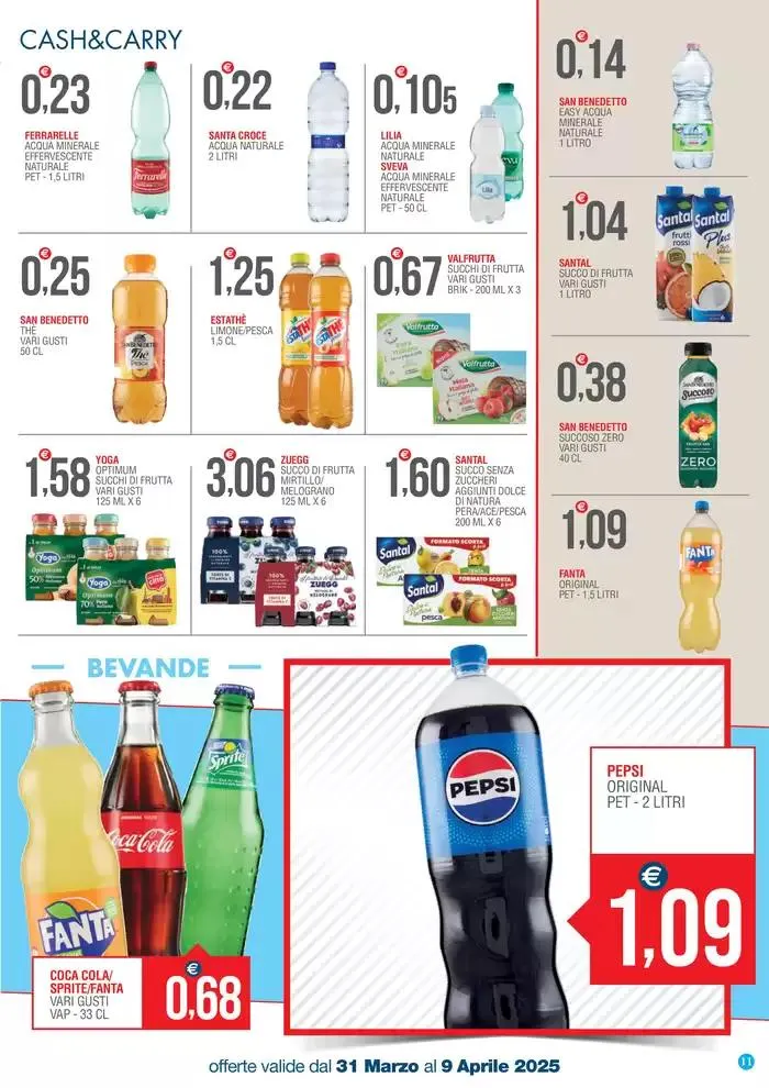 Sorprendente convenienza! da 31 marzo a 9 aprile di 2025 - Pagina del volantino 11