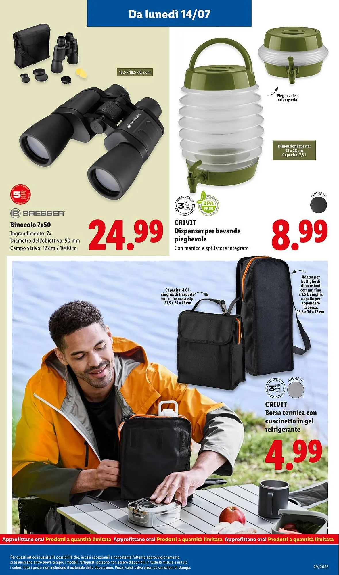 Volantino Lidl da 14 luglio a 20 luglio di 2025 - Pagina del volantino 35