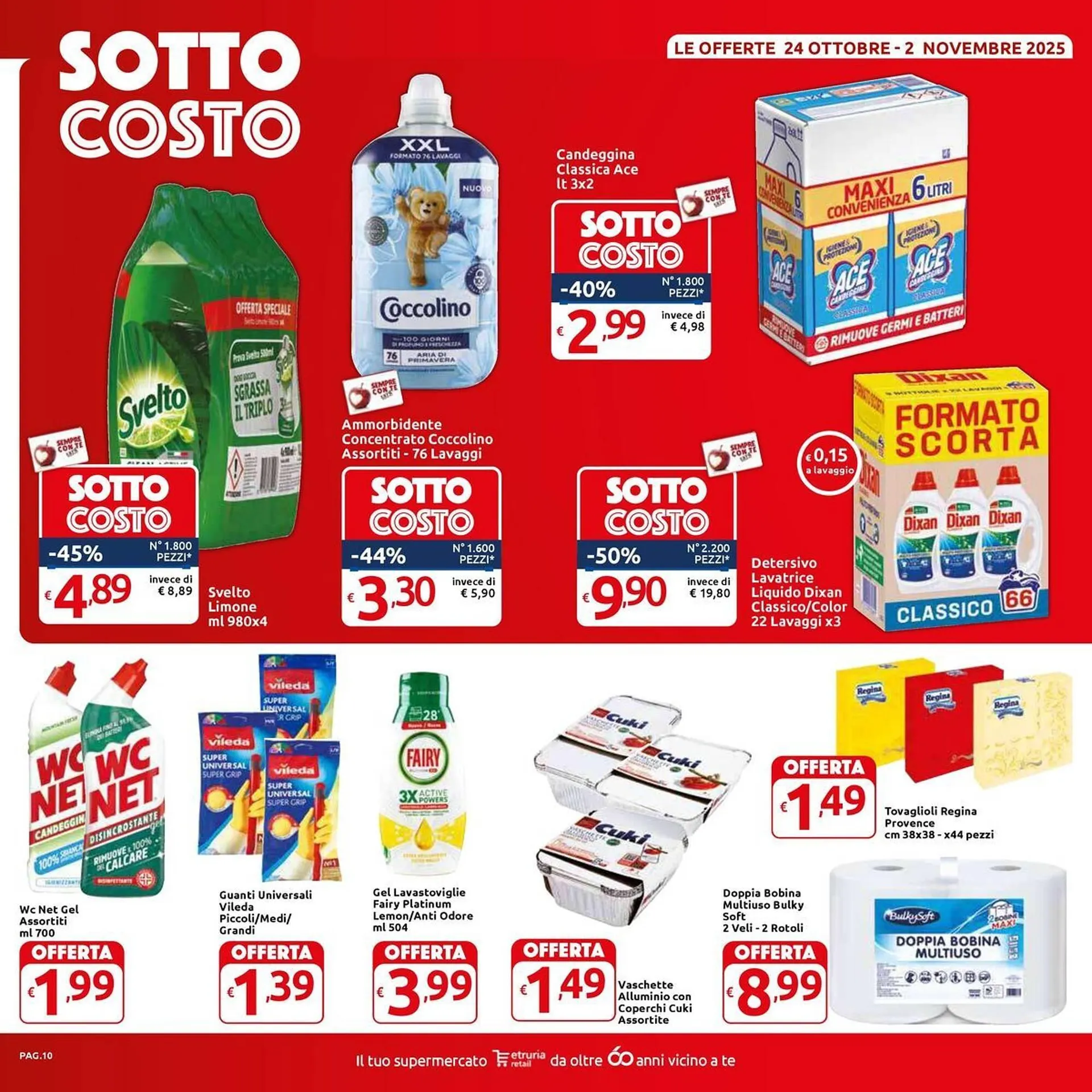 Volantino Carrefour Market da 24 ottobre a 2 novembre di 2025 - Pagina del volantino 10