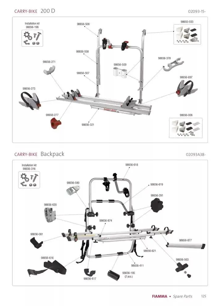 Spare parts catalogo 2025 da 14 gennaio a 31 dicembre di 2025 - Pagina del volantino 125
