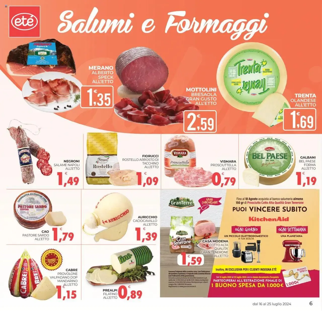 Volantino Eté da 16 luglio a 25 luglio di 2024 - Pagina del volantino 6