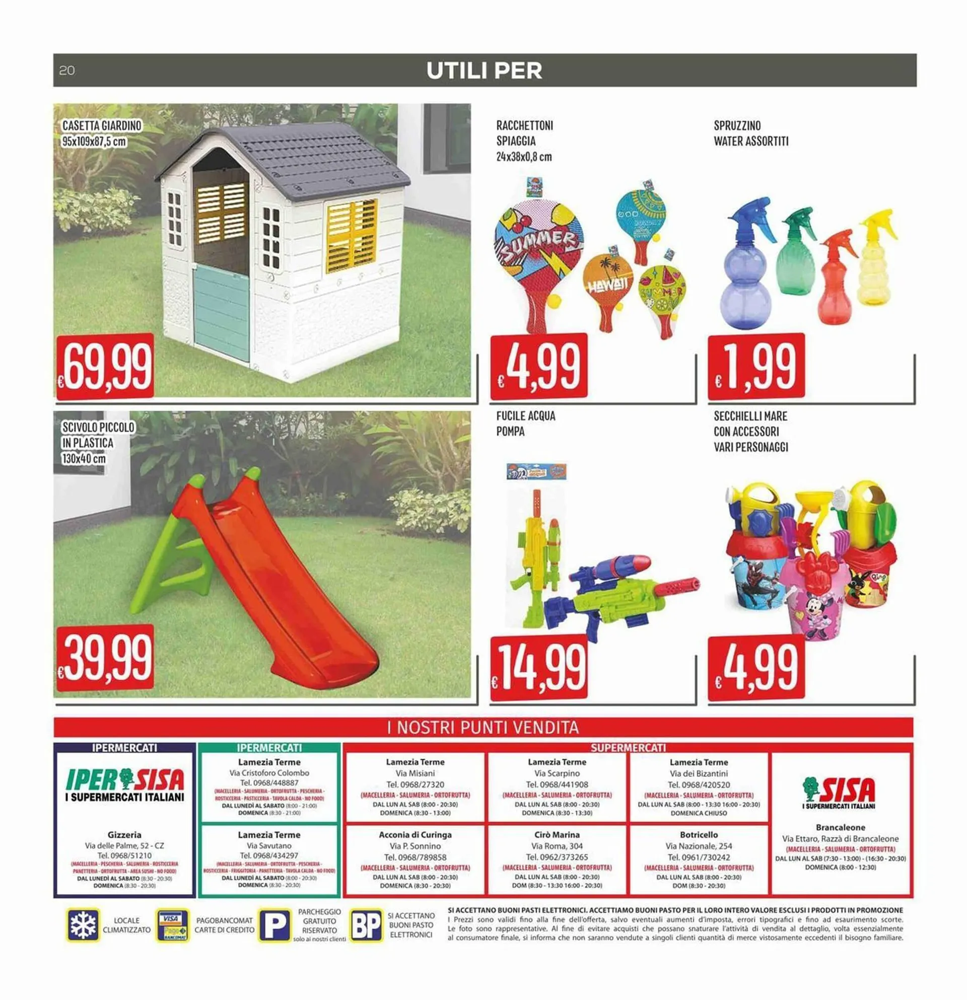 Volantino Sisa da 19 giugno a 2 luglio di 2025 - Pagina del volantino 20