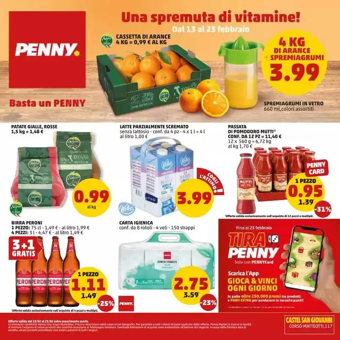 Una spremuta di vitamine! da 13 febbraio a 23 febbraio di 2025 - Pagina del volantino 1
