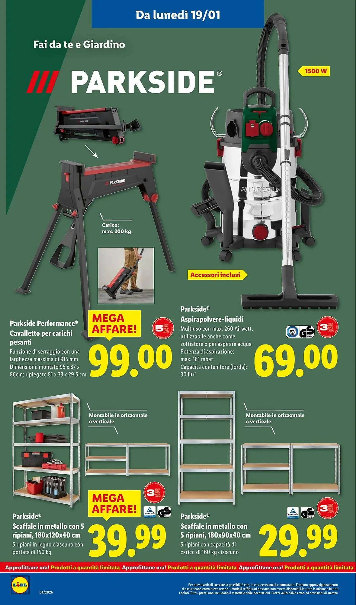 Volantino Lidl da 19 gennaio a 25 gennaio di 2026 - Pagina del volantino 30