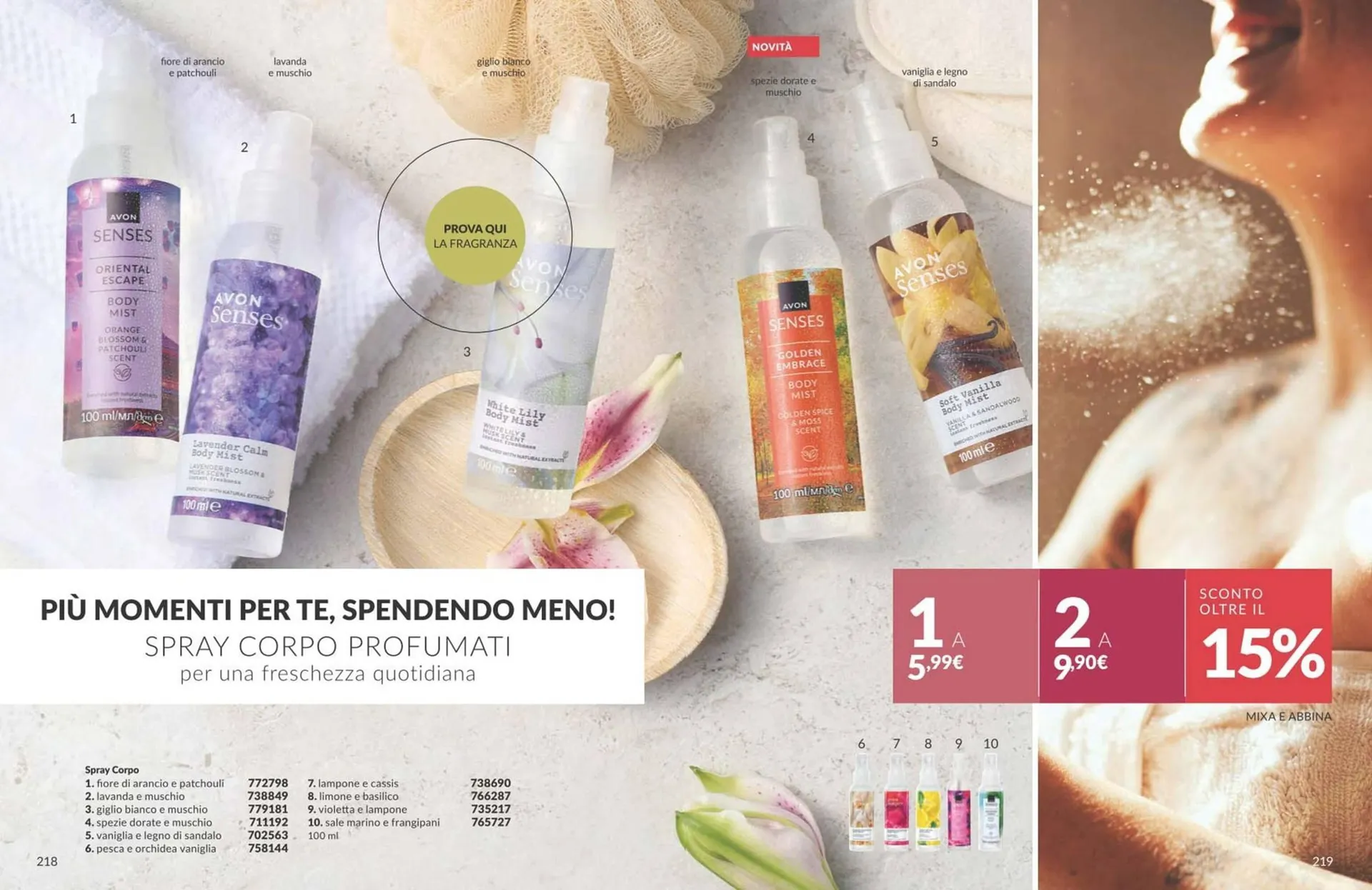 Catalogo Avon da 1 ottobre a 31 ottobre di 2025 - Pagina del volantino 110