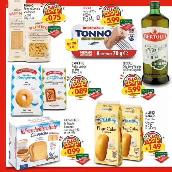 Sotto il costo da 27 marzo a 9 aprile di 2025 - Pagina del volantino 2