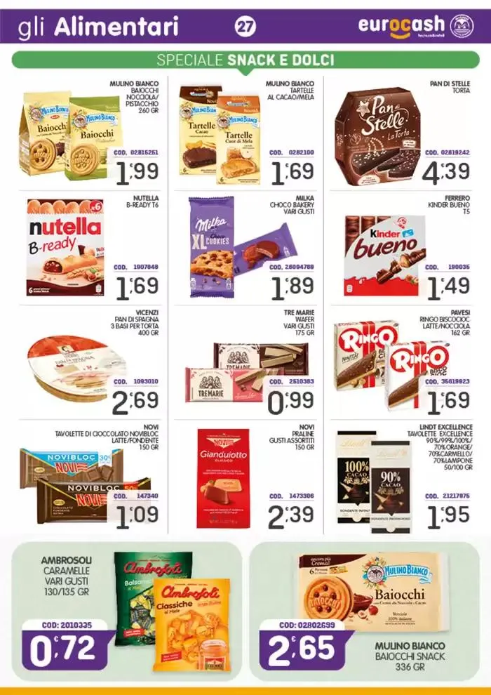 Offerte Eurocash da 18 novembre a 8 dicembre di 2024 - Pagina del volantino 27